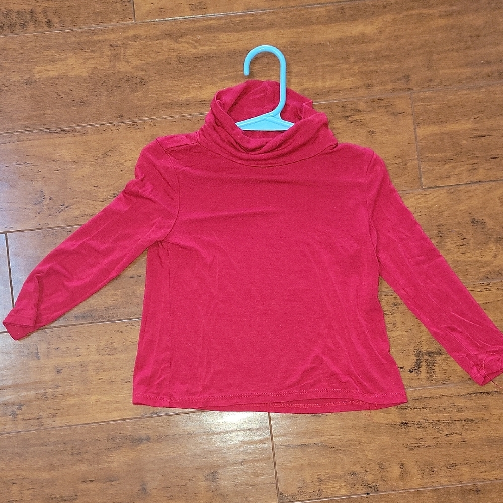 Kids 3T Red Turtleneck Shirt